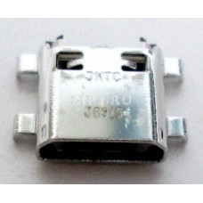 3722-003708 (Разъем USB для мобильного телефона Samsung, MICRO USB)