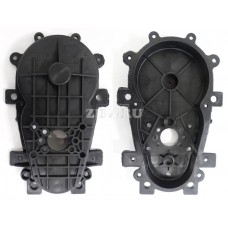 RMG-1223-6 крышка редуктора часть задняя (Крышка редуктора часть задняя для мясорубок REDMOND)
