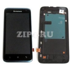 5D69A6MW4Y (Дисплей в сборе (рамка TFT дисплей сенсор) для смартфона LENOVO A526)