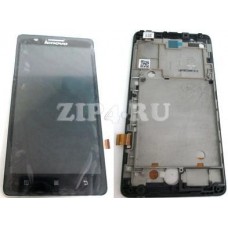 5D69A6N0DB (Дисплей в сборе (рамка+TFT дисплей+сенсор) для смартфона LENOVO A536)