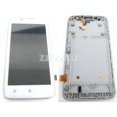 5D19A6N2BV (Дисплей в сборе (рамка+TFT дисплей+сенсор) для смартфона LENOVO A328)