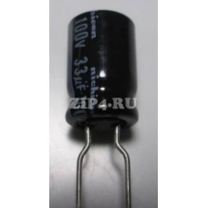 C33/100V (Конденсатор электролитический C33/100V)