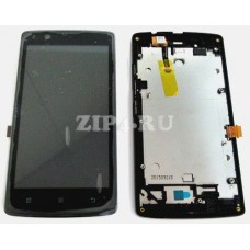 5D68C02927 (Дисплей в сборе (рамка TFT дисплей сенсор) для смартфона LENOVO A2010)