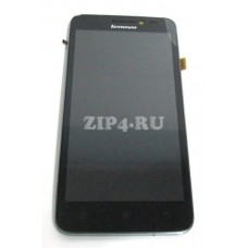 5D69A6N1K8 (Дисплей в сборе (рамка TFT дисплей сенсор) для смартфона LENOVO A606)