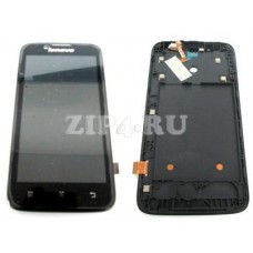 5D19A6N2BU (Дисплей в сборе (рамка+TFT дисплей+сенсор) для смартфона LENOVO A328)