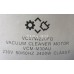 VCM-M30AU (Мотор (двигатель) для пылесоса Samsung, VCM-M30AU, 2400 W)