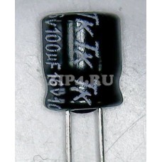 F2A1C101A405 (Конденсатор электролитический C100/16V)