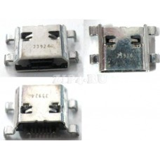 3722-003531 (Разъем USB для мобильного телефона Samsung, MICRO USB)